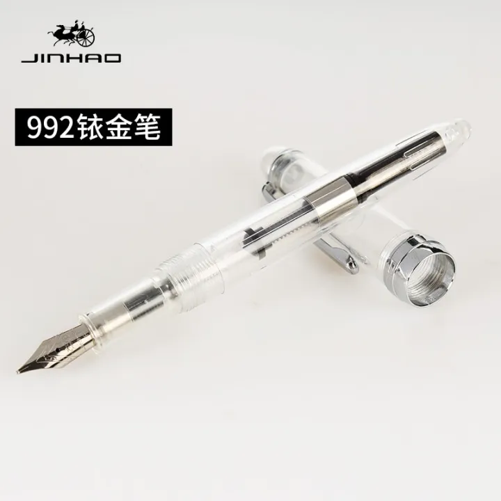 %E3%80%90FUN%20LIVE%E3%80%91%2012%20Colors%20For%20Choose%20JINHAO%20992%20Fountain%20Pen%200.5Mm%20Silver%20Clip%20Ink%20Pens%20Student%20Writing%20Stationery%20School%20And%20Office%20Supplies%20-%20Image%204