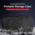 KOKKO Microphone Case Storage Bag Portable Shockproof Travel Organizer Compatible For Rode Wireless Go Ii Wireless Microphone. 