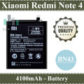 Xiaomi Redmi Note 4 BN43 4100mAh Battery Replacement. 