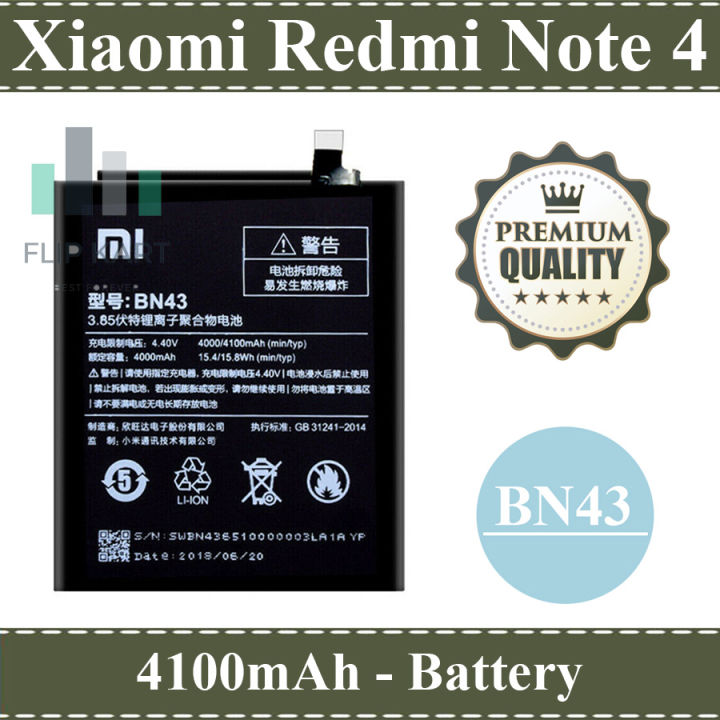 Xiaomi%20Redmi%20Note%204%20BN43%204100mAh%20Battery%20Replacement%20-%20Image%202