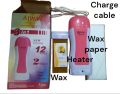 Wax Machine 2 in 1 Electric Roll-On Wax Heater New Model - Smooth Skin - Wax on the Go - Original Electric Applicator Hair Removal - Wax Depilator. 