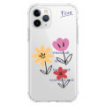Cute Flower Korean Style Phone Case For iPhone 13 12 11 Pro Max Mini XS Max XR X 8 7 6 6S Plus Transparent Back Cover Fundas. 