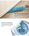 Flexible Microfiber Cleaning Duster Brush| Feather Magic Dust Cleaner with Extendable Rod for Ceiling Fan Home Office Car Cleaning Tools (Multi Color). 