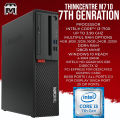 Core i3 7th Gen 3.9Ghz With DDR4 4GB, 8GB RAM & 128GB NVME windows 10 Lenovo ThinkCentre M710s Desktop Computer. 