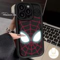 Trend Brand Fashion Merek Kartun Marvel Keren Spider-Pria Casing Untuk Realme C25 C35 C11 C12 C31 C15 C25s C51 C17 C53 C55 11 10 8i 5i 6i 7i 8Pro 6 5 7 7Pro 6Pro 2Pro C25Y C3 C30 C20 C21Y C21 C20A C33 C2 Angel Eyes Shockproof Soft Case. 