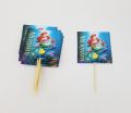 MERMAID THEME CUPCAKE TOPPER PACK OF 10 CUPCAKE TOPPERS. 