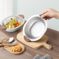 1Piece Korean Snack Bowls 304 Stainless Steel Bowl Handle, Durable Mixing Bowls, Fruit Salad, Soup, Rice, Noodles, Ramen, Korean Snack Bowls. 