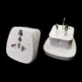 Australia New Zealand Travel Adapter 3-pins Electric Plug,Universal US/UK/EU Socket To AU NZ China Converter White/Black. 