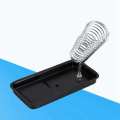 Soldering Iron Stand Base Holder 112 mm x 64 Adjustable Heavy Multifunction Hot-Solder Welding Station Metal Solder Wire. 