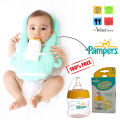 Baby Bottle Self Feeding Pillow, Flat Head Pillow Breastfeeding, Pillow, Baby Pillow, Baby Bottle Holder Support, Bottlle Holder Hands Free (Green). 