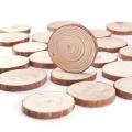 Natural Wooden Slices Round pack of 1. 