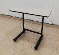 Movable Computer Table with Adjustable Height. 