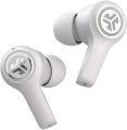 JLab JBuds Air Executive True Wireless Earbuds, Bluetooth Wireless Headphones and USB Charging Case with C3 Calling Dual Microphones, IP55 Sweat Resistance and Custom EQ3 Sound, White. 