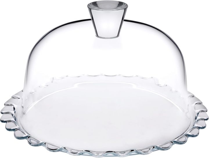 🍰 Pasabahce Petite Patisserie Plate with Dome | Daraz.pk