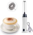 Rechargeable Stainless Steel Hand Electric Stirrer Egg/Milk/Coffee/Sauce/Cocktail. 