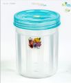 Novel Plastic Large Food Storage Jar - Large Food Storage Container - Multicolor. 
