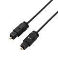 1.5M Premium Toslink Fiber Optic SPDIF Cable for Crystal-Clear Digital Audio, Surround Sound, Home Theater, Gaming, Hi-Fi Systems, TV, Soundbar, DAC, and Blu-ray – Durable Design with High-Performance .. 