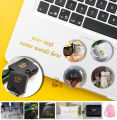 Customized Gold Golden Chrome Vinly Cut Sticker Self Adhesive. 