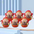 6x Traditional Chinese Figurine Statue Collectible for Home Desktop Bedroom. 