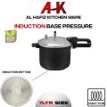 Induction Base Pressure Cooker 7 Liter – Nonstick Metal Finish – Anti-Block Safety Valve – Heavy Duty – hotplate & Induction Compatible – Premium Build. 
