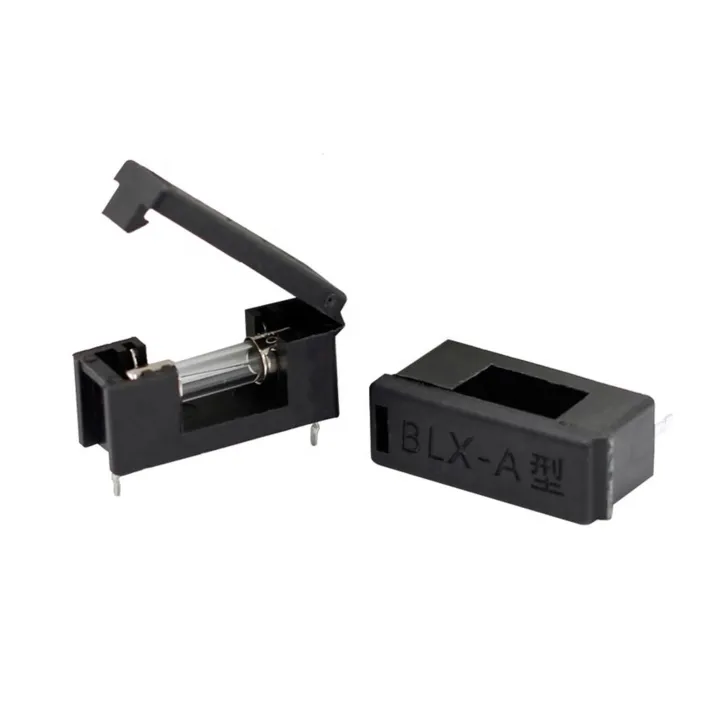 5pcs%20BLX-A%20PCB%20Fuse%20Holder%205x20mm%20PCB%20mount%20glass%20Tube%20Socket%20Fuseholder%20-%20Image%202
