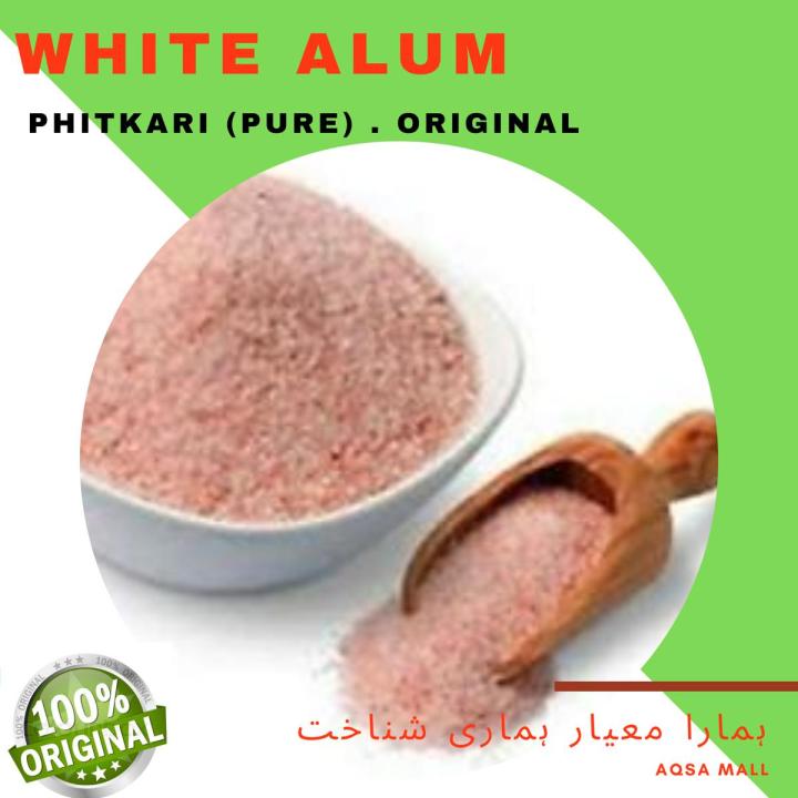 Red Alum, Phitkari,  Phitkari Safaid powder -original 250 Gm
