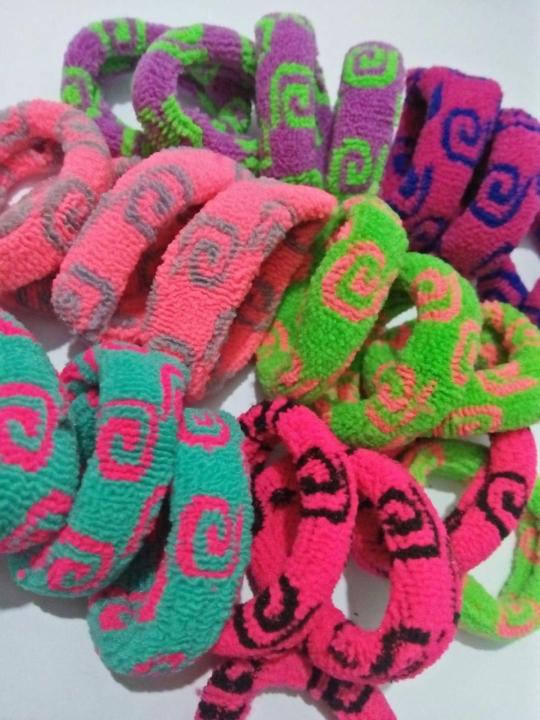 High quality grip Multi colour pony box for girls - 24pcs pack