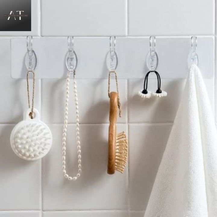 Transparent%206%20Hooks%20Hanger%20Self%20Adhesive%20Clothes%20Hanger%20Wall%20Mounted%20Hanger%20Bathroom%20Accessories%20Hanger%20Sticky%20Wall%20Hooks%20Sticking%20Clips%20Waterproof%20Hanging%20Hook%20Patti%20Strong%20Hanger%20For%20Kitchen%20&%20Bathroom%20-%20Image%203