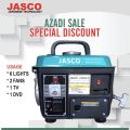 JASCO  Petrol Generator - 0.8 KW  /1.0 KVA  - 2 Stroke. 