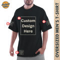 Custom-made Oversized Men's T-Shirts. 