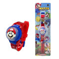 Spiderman Kids Watches For Boys Cartoon The Avengers Super Hero Children Rotate Watch with Flash Light Sanrio Girls Watch Gifts. 