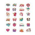 Pack Of 10 Mix Korean Cartoon Children Ring Fashion  Multicolor Lovely Cartoon Fruit Animal Rings for Children Adjustable Finger jewelry gift. 