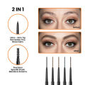 2In1 Eyebrow Pencil Dark Brown Double Headed Eyebrow Brush Pen. 