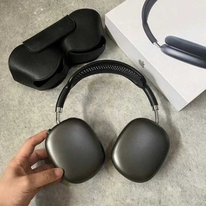 apple airpods max master copy with pop up window best high quality trending headphones like original Air-Pods Max Wireless Over-Ear Headphones Best AAA Plus Copy • Bluetooth connectivity for seamless pairing • Personalized Spatial Audio for theater-like s