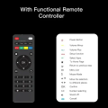 4k Smart Android TV, Yesido TV11 Smart android TV Box-Em 6 in 1 hd IPTV Android 12.0 support dual band, Netflix, Amazon Prime, Spolify and many tv app supported. 