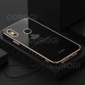 For Xiaomi Redmi Note 5 / Note 5 Pro Back Cover with Hand Strap Luxury Shiny 6D Plating Maple Leaves Pattern Protective Case Square Bumper Soft Silicone Mobile Phone Cases. 