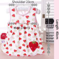 Cotton Newborn Baby Dress Infant Baju Bayi Girls Sleeveless Dresses Cute Cartoon Sweet Dress Girls Clothing 0-24months. 