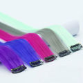 Pack of 5 colorful hair strips for girls -mix color strip. 