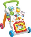 Baby Walker Toddler Trolley, Sit To Stand ABS Musical Walker With Adjustable Height, 3 in 1 Baby Walker Sit To Stand Toy, Toddlers Musical Fun Learning Walker. 