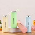 Beautiful Glass Bottle Water Bottle with Vacuum Flask and Loop (400 ML) Temperature Resistant for Hot and Cold Water, Milk, Lassi, Juice, Smoothie.... 