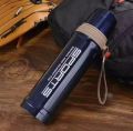 Stainless Steel Water Bottle 750ml/ Red Stainless Steel Water Bottle/ Sports Water Bottle/ Water Bottle/ Blue Water Bottle. 