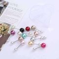 Beautiful Hijab Pins Stylish Hair Accessories for Women Fashionable Hijab Holders Elegant Hairpin Set. 