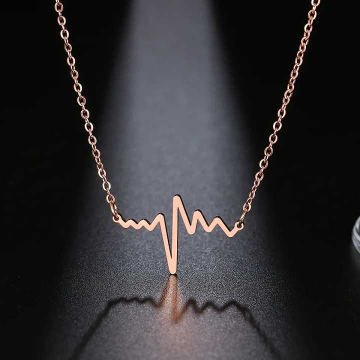 Golden%20Metal%20Ecg%20Heart%20Beat%20Wave%20Necklace%20Pendant%20For%20Women%20&%20Girls%20-%20Image%202