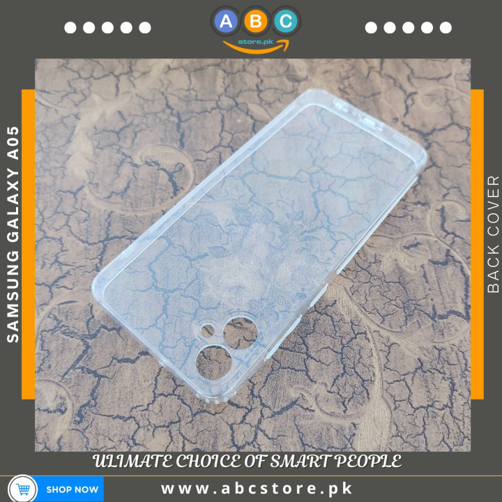 Samsung%20Galaxy%20A05,%20Soft%20TPU%20Ultra-Clear%20with%20Dust%20Plugs%20(NO%20Corner%20Bumpers)%20Back%20Cover%20for%20A05,%20SamsungA05%20-%20Image%203