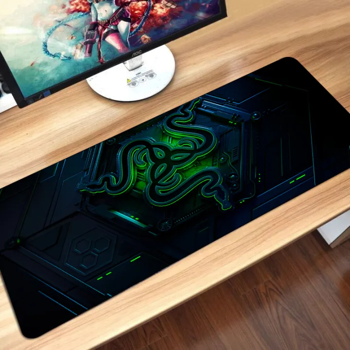 Razer%20Large%20Gaming%20Mouse%20Pad%20Thick%20Non%20Slip%20Rubber%20Base%20Mouse%20pad%20Mice%20Smooth%20Cloth%20Mouse%20Pads%20for%20Computers%20-%20Image%205