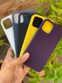 For iPhone 14 Pro Max Case Silicon Official Liquid Deep Purple Color Mobile Phone Cover Anti-Dust Anti-Shock with Camera-Protection. 