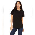 Ctees Plain Black T-Shirt For Women. 