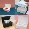 【FUN LIVE】 Disposable Mask/Tissue Storage Box Dustproof With Dust Cover(RANDOM). 