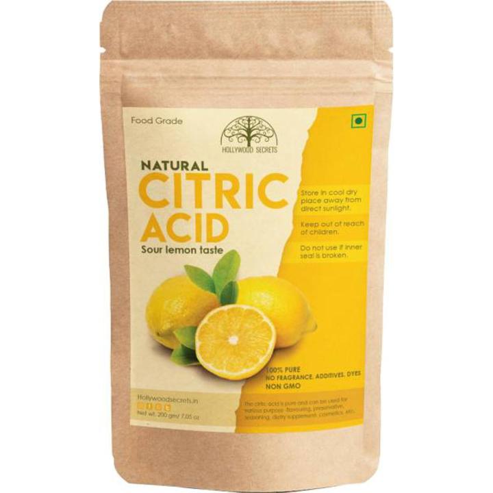 Hollywood Secrets Citric Acid Food Grade Citric Powder 200 g