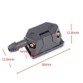 Car Wiper Spray Pipe Joint T Y I Type Windshield Washer Pipe Nozzle Wiper Cleaning Water Hose Tube Joint Car Accessories. 